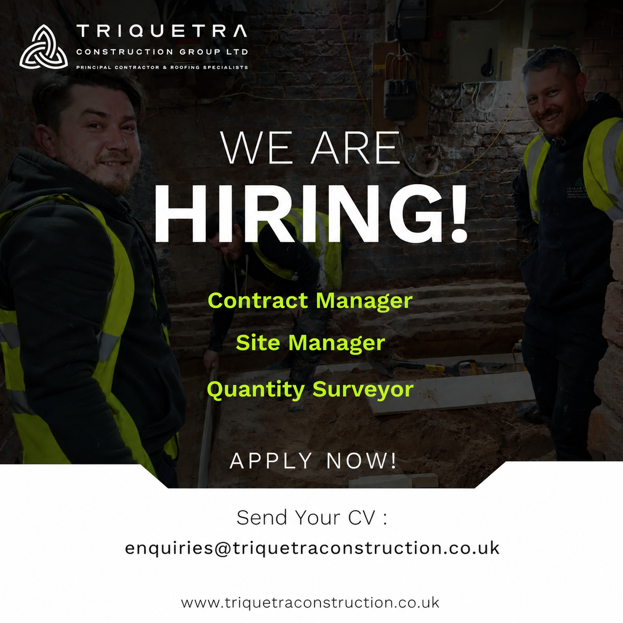 We are hiring